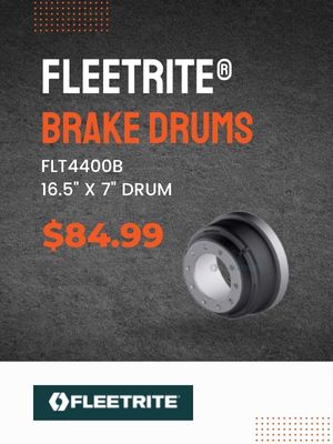 Fleetrite brake drums flt4400b