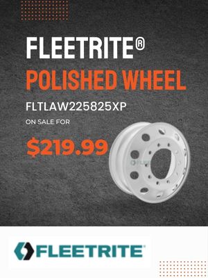 Fleetrite polished wheels sale