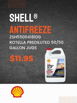 shell rotella antifreeze sale 1 gallon jug