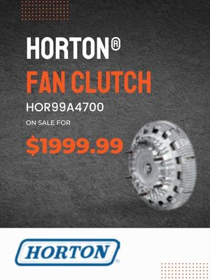 HORTON FAN CLUTCH SALE