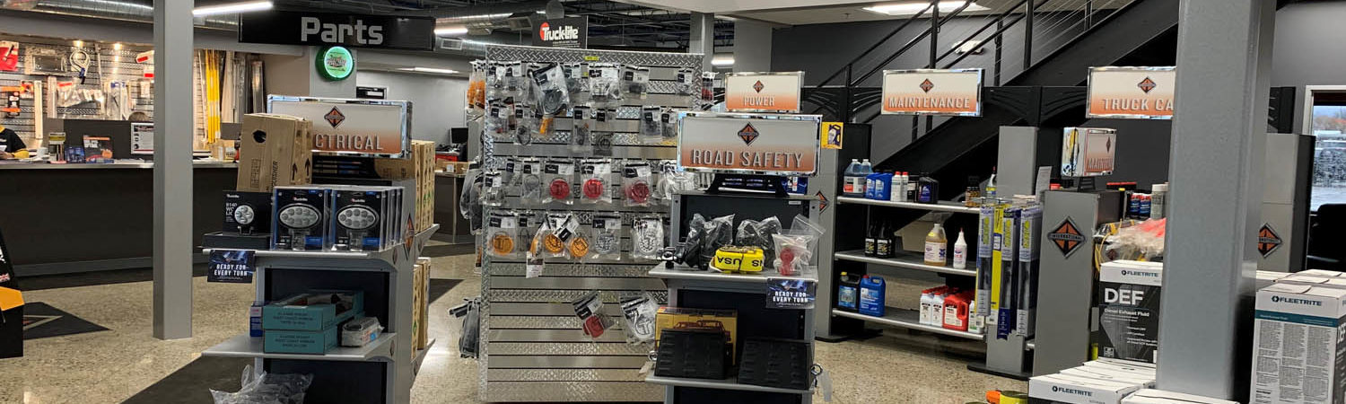 Parts Department in Team Wieland Truck & Trailer, Michigan